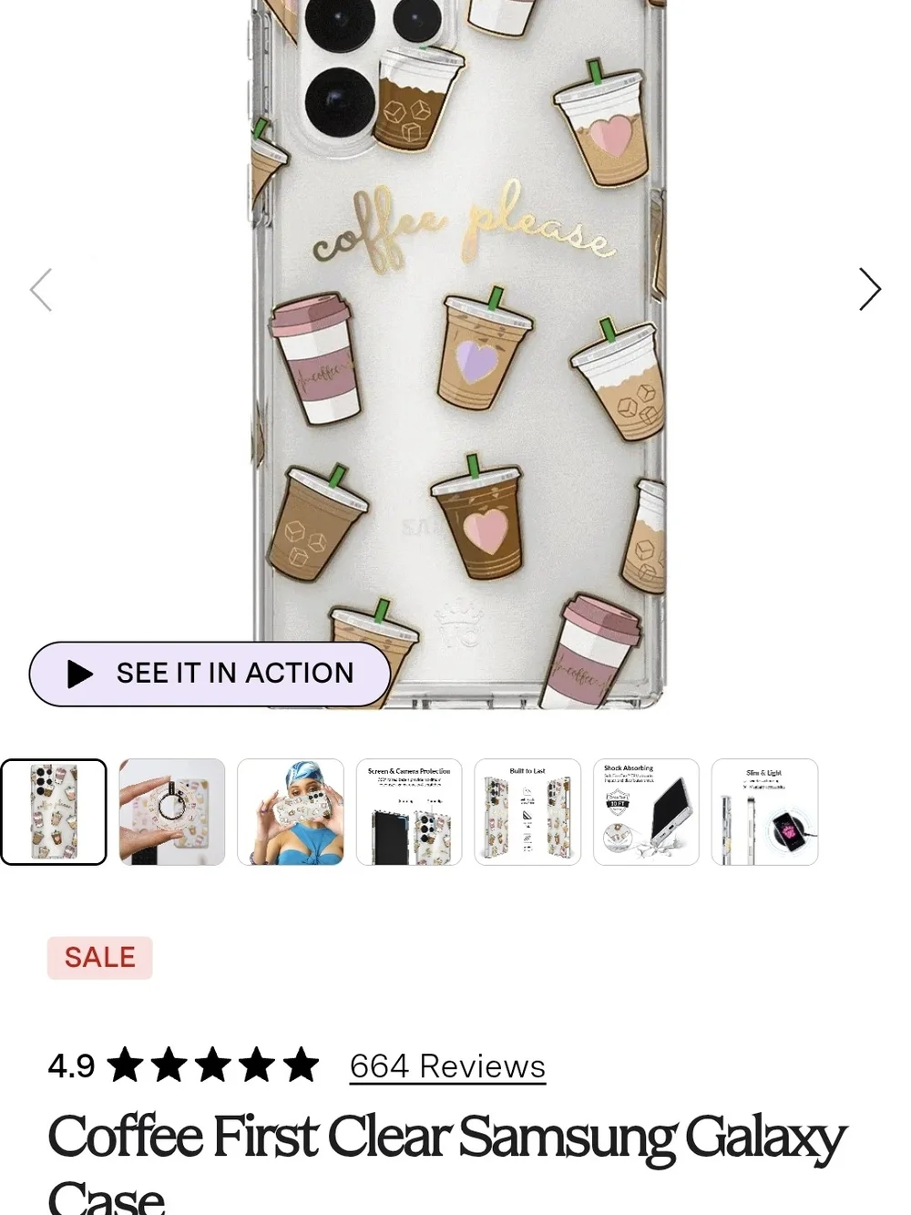 Velvet Caviar Coffee Please Samsung S23 Ultra Phone Case